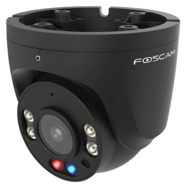 Foscam W5EP černá / Venkovní IP kamera / 5 MPx / PoE / IR 20 m / Detekce osob a vozidel (6954836098998)
