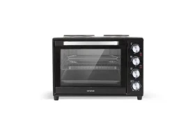 Orava Elektra-X5 šedá / Elektrická trouba s dvojplotýnkou 38 l (Elektra-X5)