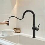REA - Kuchyňská baterie Fresh vysoká Black REA-B7200