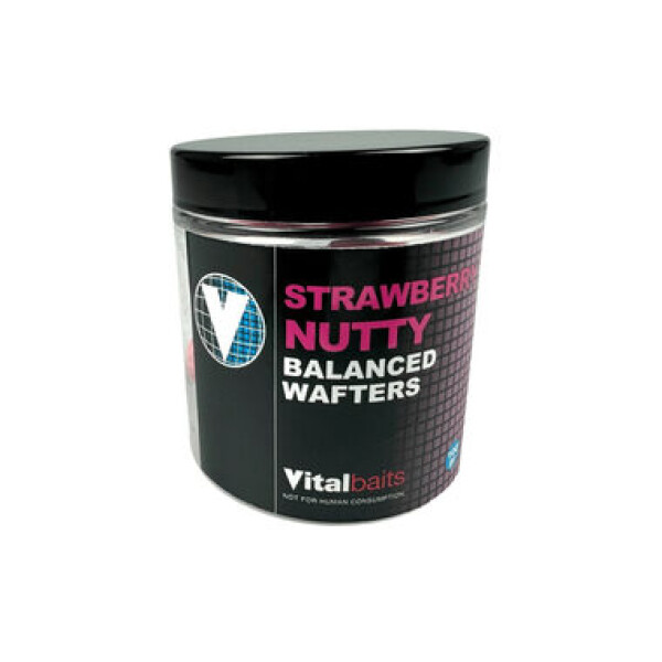 Vitalbaits Wafters Strawberry Nutty 100g 18mm (17-0011)