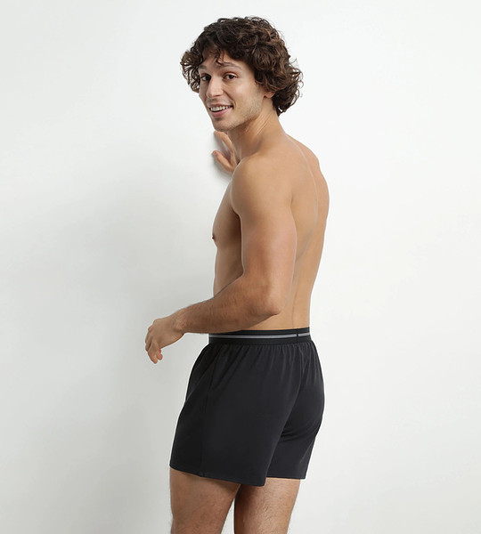 Pánské volné boxerky DIM ICONS LOOSE BOXER - DIM - černá M