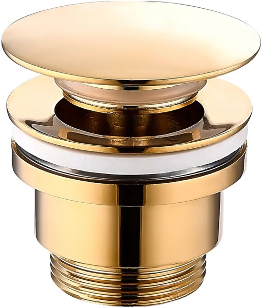 MEXEN - Umyvadlová výpusť click-clack zlatá 79930-50