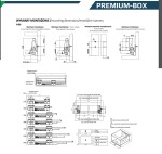 ATM výsuv Premium Box 450/100mm, šedý (52_3PB1_450_55)