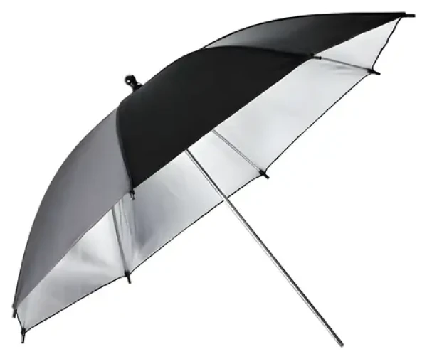 Godox UB-002-33 / Reflexní deštník / 84 cm / stříbrno-černý (UB-002-33)