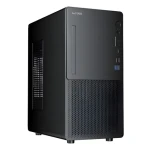 1stCOOL MicroTower STEP Premium 2 ver.2 černá / PC skříň / Bez zdroje / 4x USB / USB-C / čtečka karet