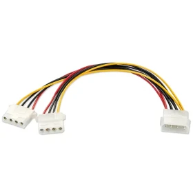 Lindy Napájecí kabel 5.25" - 2x 5.25" / Napájecí kabel / rozbočovací / 0,25 m (33126)