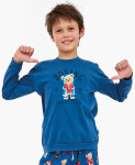 Pyžamo Cornette Young Boy 966/178 Délka boxerek/r 134-164 džínovina 158-164