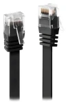 XtendLan Cat6 UTP plochý 5m černá / Patch kabel (PK_6UTP050black flat)