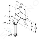 KLUDI - Sprchové hadice Sprchová hadice Suparaflex 1250 mm, matná černá 6107139-00