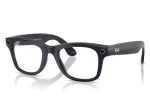 Meta Ray-Ban Gen2 Wayfarer Shiny Cosmic Blue / Chytré brýle / čiré přechodové safírové čočky (RW4012 6628MF 50-22)