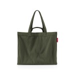 Taška přes rameno Reisenthel Softshopper Cord dark matcha