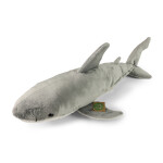 Plyšový žralok bílý 51 cm ECO-FRIENDLY
