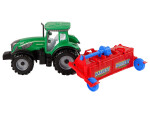 Mamido Traktor s pluhem na třecí pohon