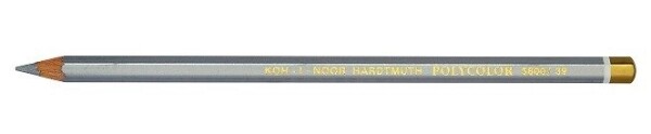 Koh-i-Noor Pastelka POLYCOLOR 3800/39 stříbrná