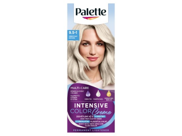 Palette Intensive Color Creme barva na vlasy Stříbřitě plavý 9.5-1