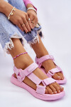 Dámské sandály Big Star LL274A100 Růžové 38