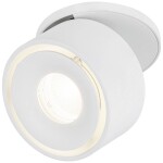 Paulmann 92907 Whirl LED vestavné svítidlo, LED, pevně vestavěné LED, 4.9 W, hliník (kartáčovaný), saténová, sada 3 ks