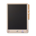 LIEWOOD Magnetický LCD kreslící tablet Zora Tamtam, krémová barva, plast