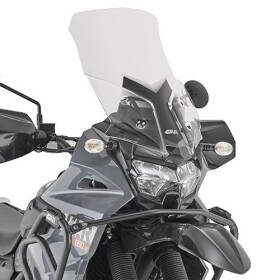 D4133St plexi čiré Kawasaki Klr 650 S (23-25), vxš540x370 mm, vyšší o 175 mm