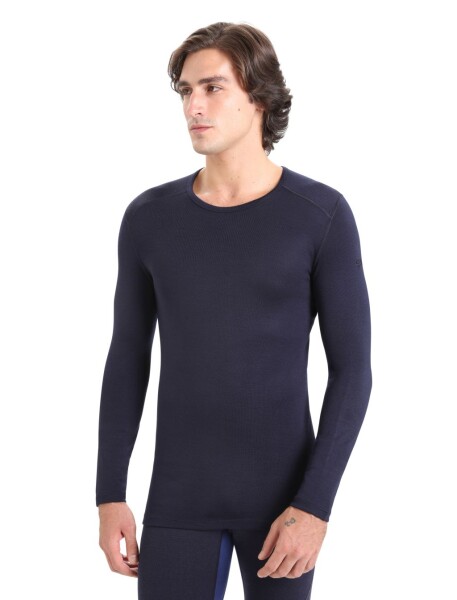 Pánské triko ICEBREAKER Mens 260 Tech LS Crewe, Midnight Navy velikost: L
