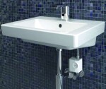 GEBERIT - Public Bezdotyková umyvadlová baterie 186, s generátorem a směšovačem, chrom 116.366.21.1