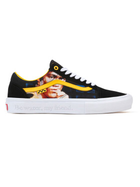 Vans Skate Old Skool BRUCE LEE BLACK/YELLOW pánské boty