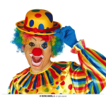 Ptakoviny.cz Klaunský klobouk s kolečky 59 cm