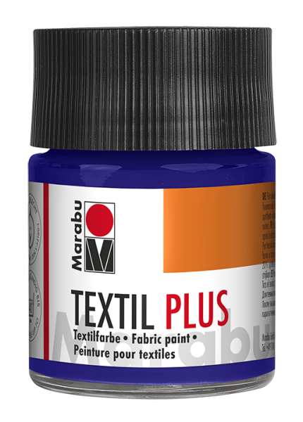 Barva na textil Marabu Textil Plus 50 ml - fialová tmavá 051