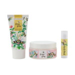 HEATHCOTE & IVORY Dárková sada kosmetiky Busy Bees – set 3 ks, žlutá barva
