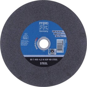 PFERD 100 T 400-4,3 N SGP HD STEEL/40,0 66324195 řezný kotouč rovný 400 mm 10 ks kalená ocel , ocel