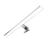Mereo Led koupelnové osvětlení nad zrcadlo, stříbrné, 60 cm, 12 W, 780lm, 4000K, IP44, 230V CN700G60