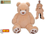 Plyšový medvěd Plush Friends 150 cm - béžový