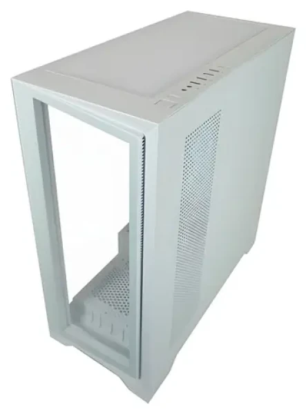 LC-Power Gaming 806W Crosswind_X bílá / Skříň / Midi Tower / ATX / Temperované sklo / RGB (LC-806W-ON)