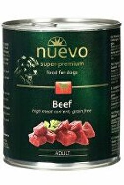 Nuevo pes Adult Hovězí konz. 800g