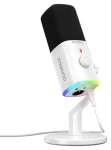 Maono PD100X bílá / Dynamický mikrofon / XLR / USB-C / 48 kHz/24 bit / RGB (PD100X White)