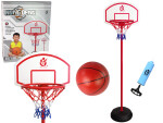 Mamido Basketbalový koš na zahradu červený