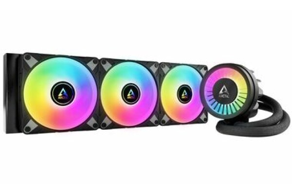 ARCTIC Liquid Freezer III - 360 A-RGB černá / 3x 120mm / 22.5 dB @ 2000 RPM / 48.8 CFM / AMD + Intel (ACFRE00144A)