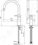 IDEAL STANDARD - Mara Dřezová baterie, chrom A9020AA