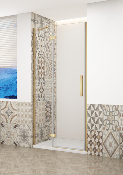 GELCO - TRINITY GOLD dveře do niky levé, 900 čiré sklo, GT1290CL-G GT1290CL-G