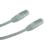 DATACOM Patch kabel UTP CAT6 / 0.5m / šedý (NPPDTC1104)