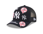 Pánská kšiltovka New York Yankees MLB NEW ERA 940MC AF Trucker All Over