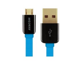 Avacom DCUS-MIC-40B USB - Micro USB, 40cm, modrý