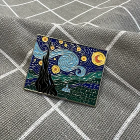 Pinarna.cz Nejznámější obraz Vincenta van Gogha - Hvězdná noc - větší