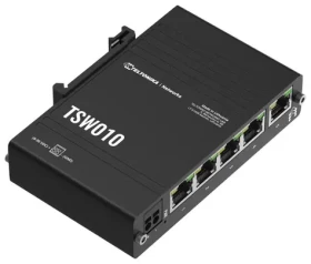 Teltonika TSW010 / průmyslový Switch / 5-Port / 100 Mbps / pasivní PoE (TSW010)
