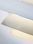 Louis Poulsen Závěsná lampa PH 5 Ø320 Opal Pale Blue, modrá barva, plast