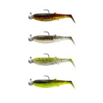 Savage Gear Gumová Nástraha Cannibal Shad Clearwater Mix Set 4ks,Savage Gear Gumová Nástraha Cannibal Shad Clearwater Mix Set 4ks