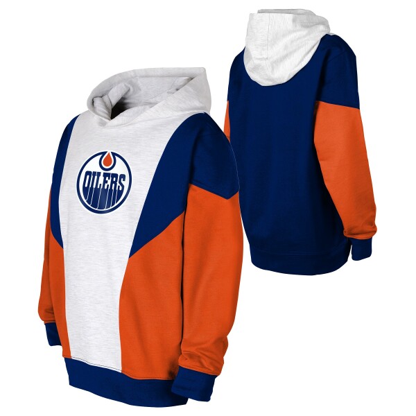 Outerstuff Dětská Mikina Edmonton Oilers Champion League Fleece Hood Velikost: Dětské L (13 - 14 let)