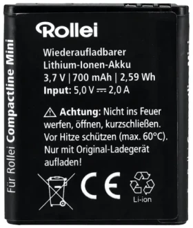 Rollei náhradní baterie pro fotoaparát Compactline Mini / Baterie / Náhradní (40520)