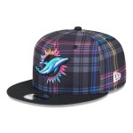 New Era Pánská kšiltovka Miami Dolphins NFL 2024 Crucial Catch 9FIFTY Snapback