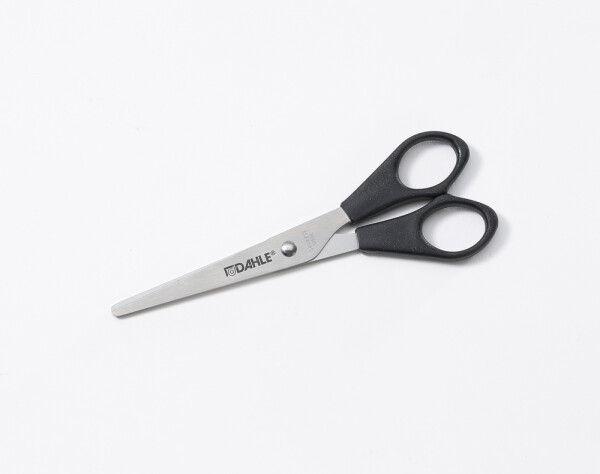 Dahle nůžky Home, 15 cm, symetrické, černé - 5ks